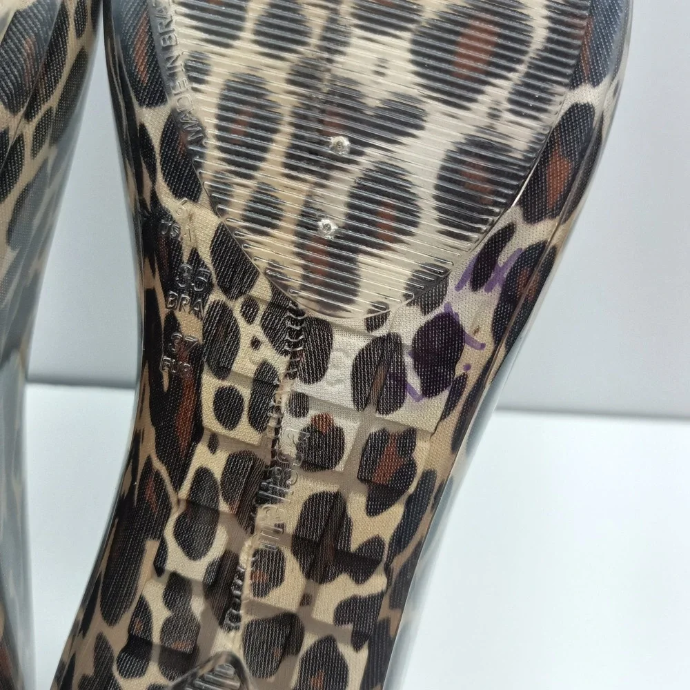 Melissa Women's Leopard Print‎ Slip On Ballet Type Flats Size US 6 EUR 37 - Picture 10 of 10